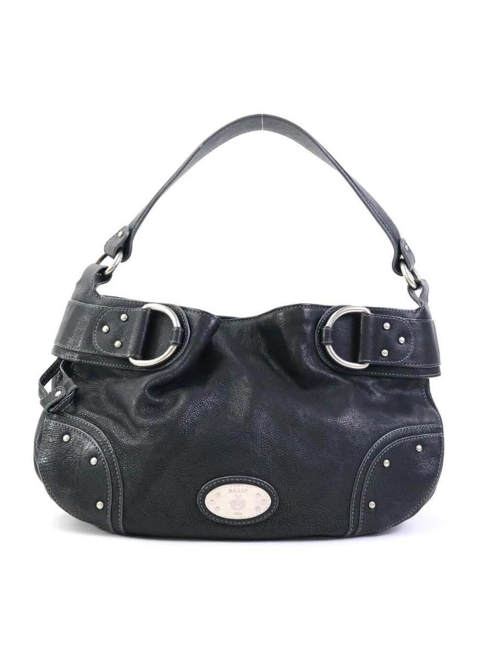 Auth Bally Shoulder Bag Black #330833B14B
